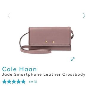 Cole Haan  Mauve Crossbody